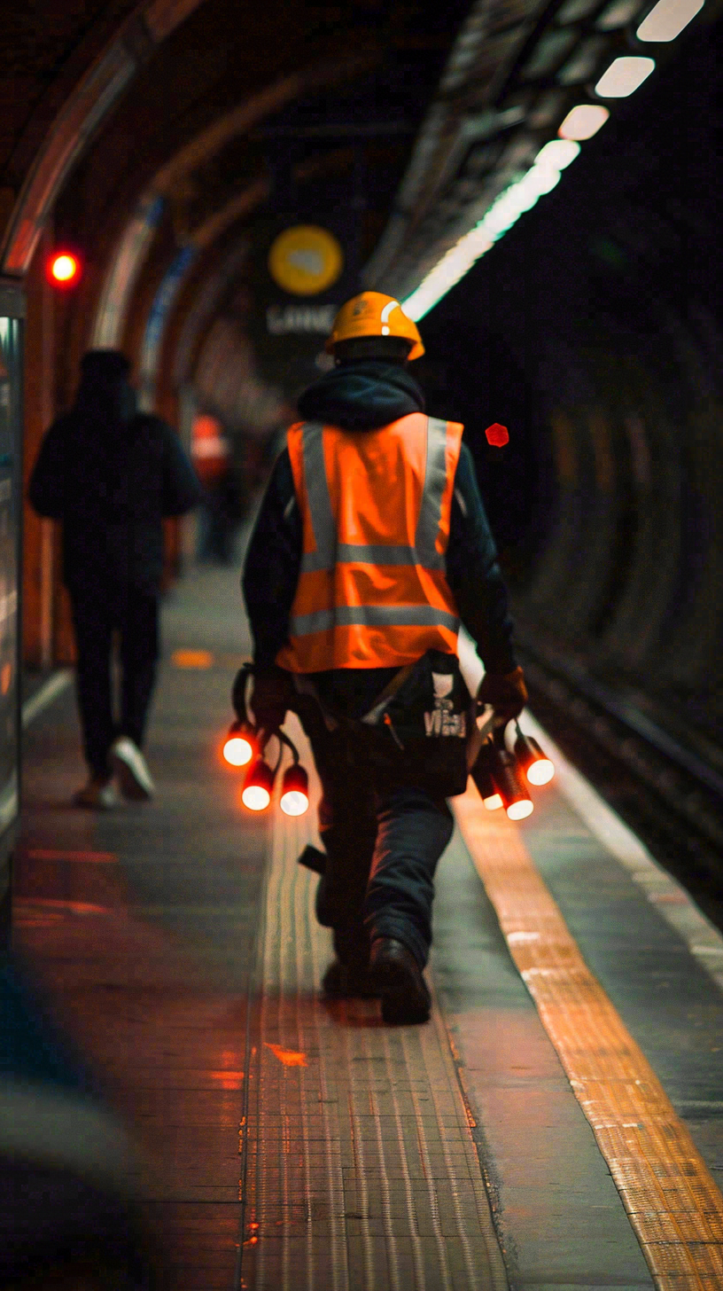 劳动的工人安全帽工作劳动节摄影图