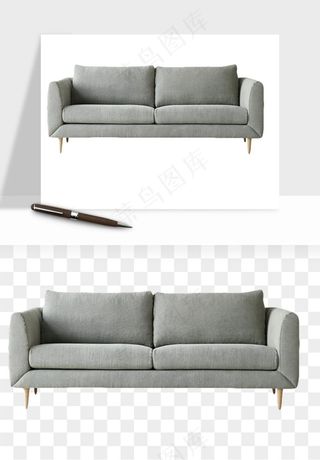 现代沙发家具png免抠