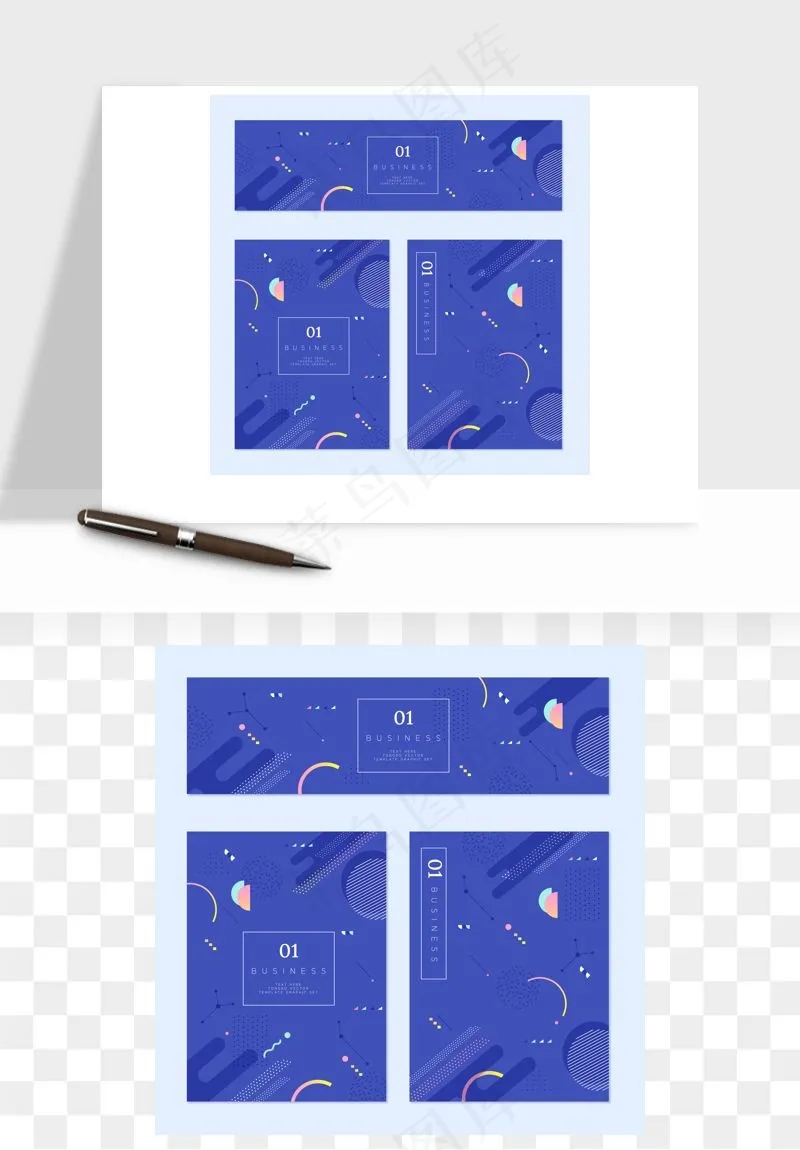 ai时尚几何图案