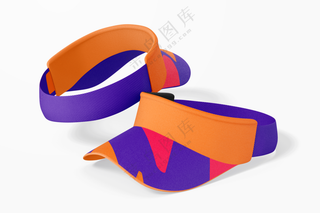 新潮遮阳帽样机空顶网球运动帽子鸭舌帽样机-2