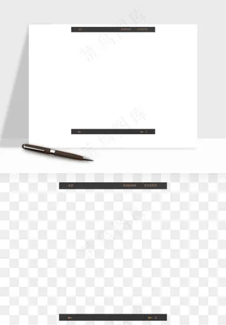 电影黑胶胶片元素png免抠