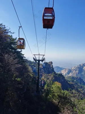 索道唯美风景