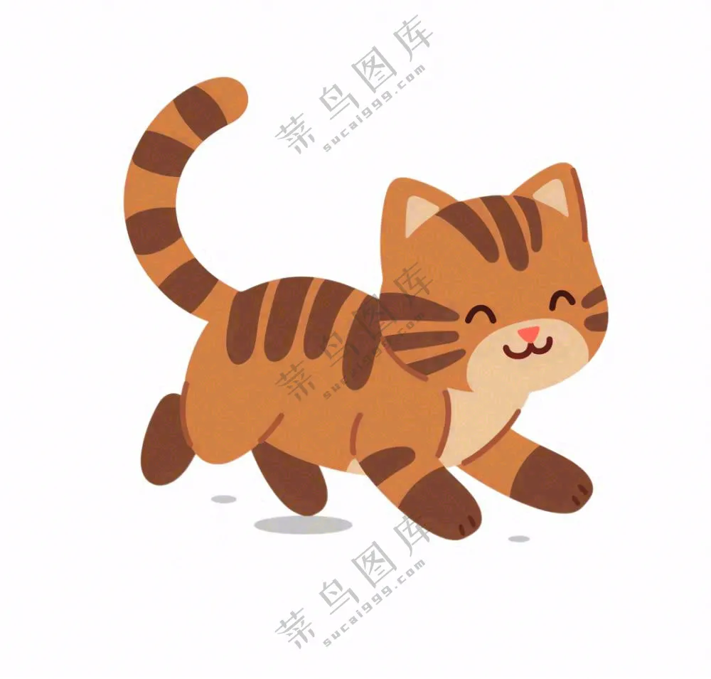 萌宠宠物卡通小猫可爱免抠