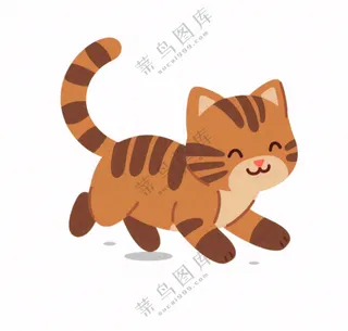 萌宠宠物卡通小猫可爱免抠