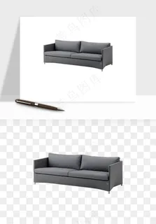 现代沙发家具png免抠