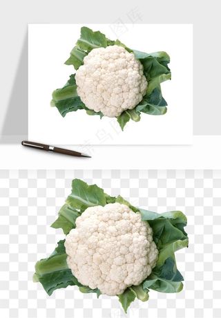 花菜椰菜花蔬菜png免抠