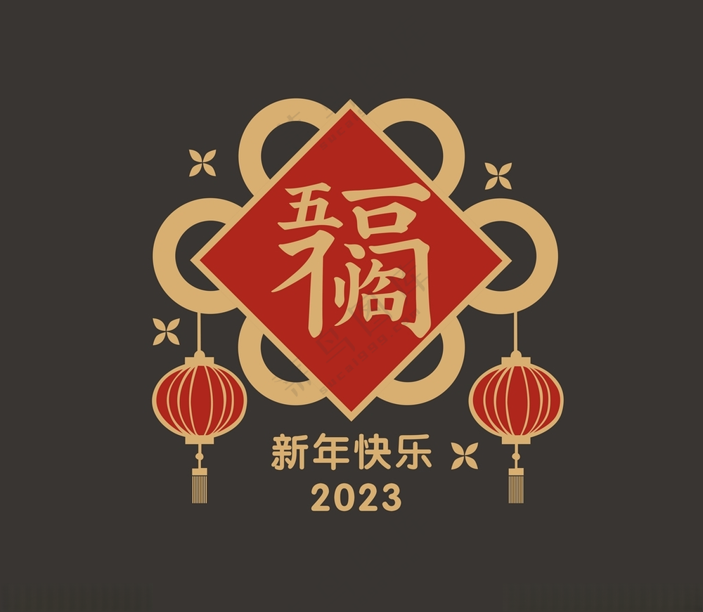 窗贴灯笼广告设计