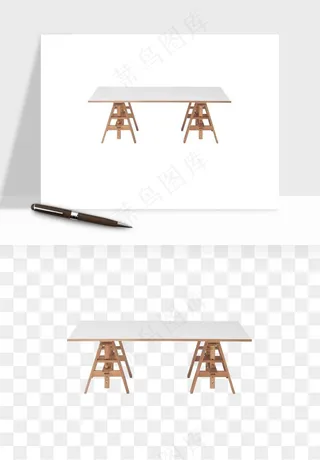 现代时尚桌子家具png免抠