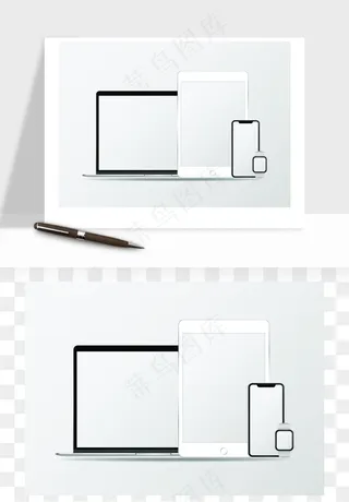 电脑科技产品png免抠