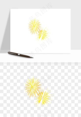 卡通烟花烟火礼花png免抠