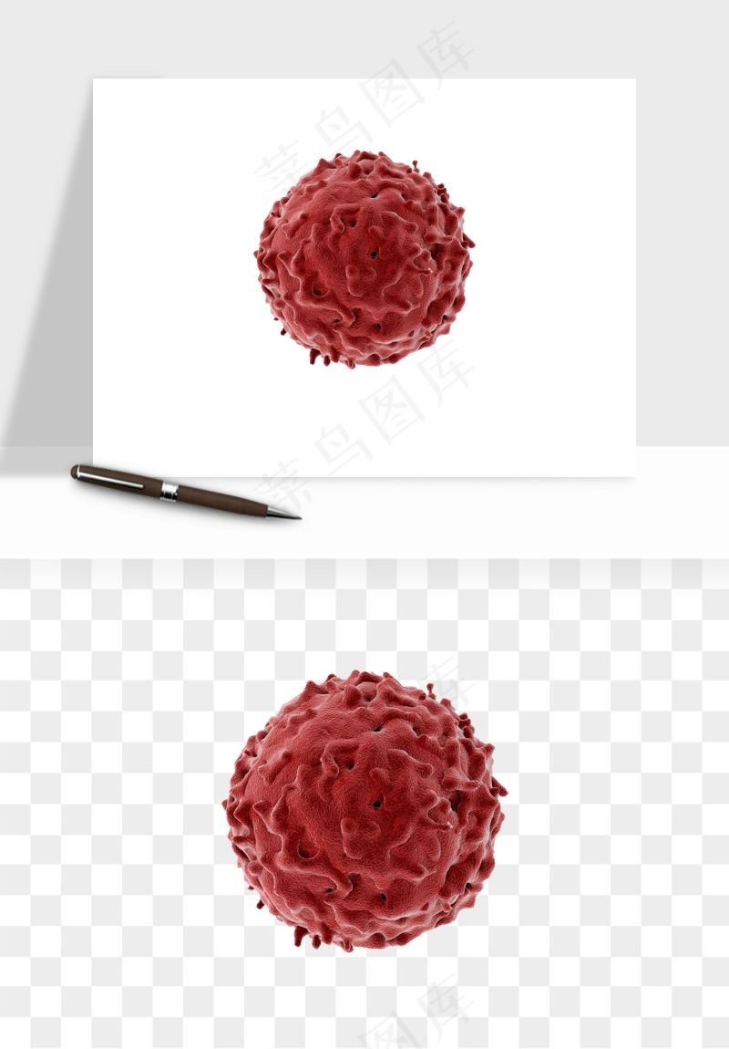 病毒细菌癌细胞png免抠