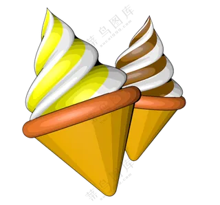 冰淇淋3d模型