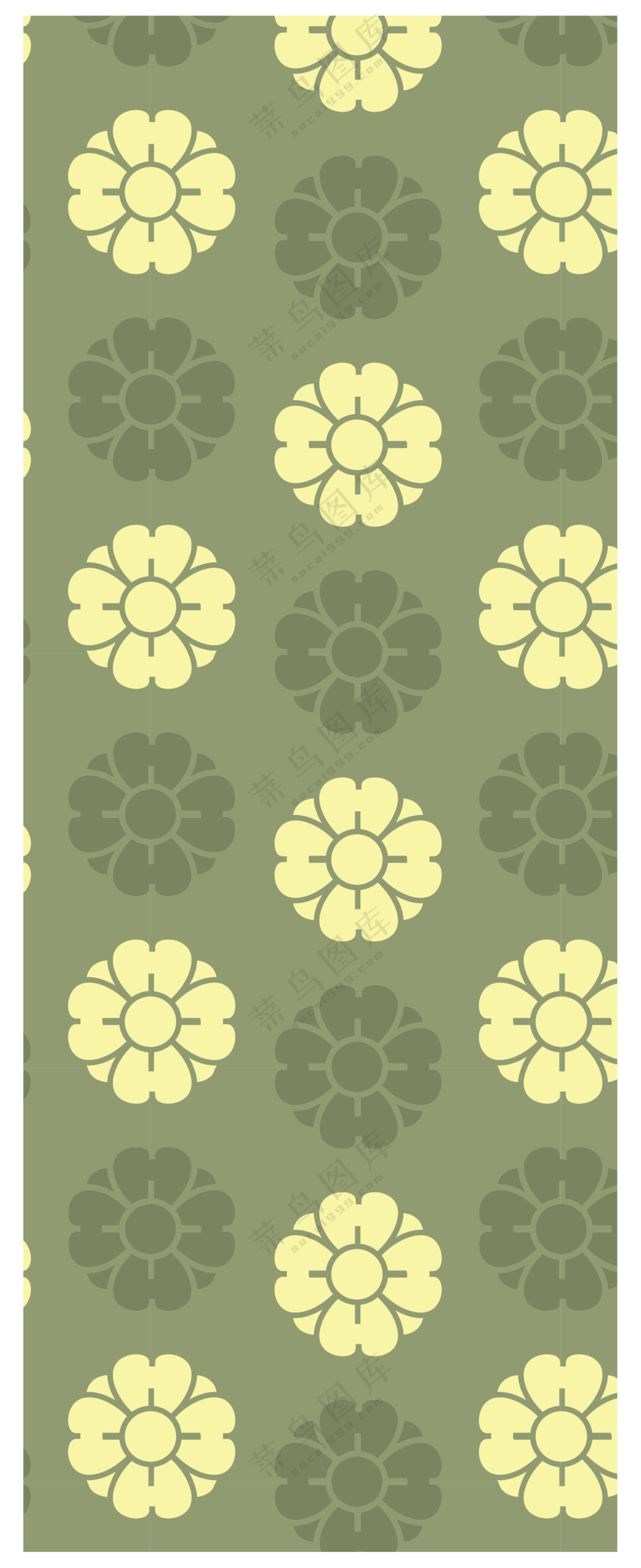 传统花纹矢量背景 (9)