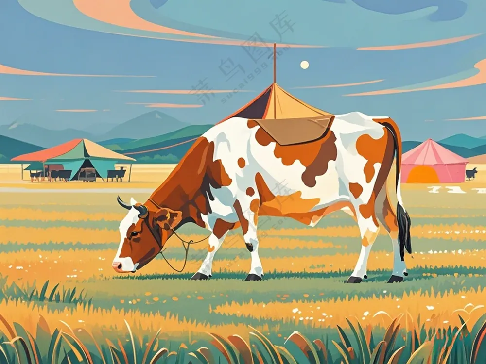 草原和牛2 像素4200*3150