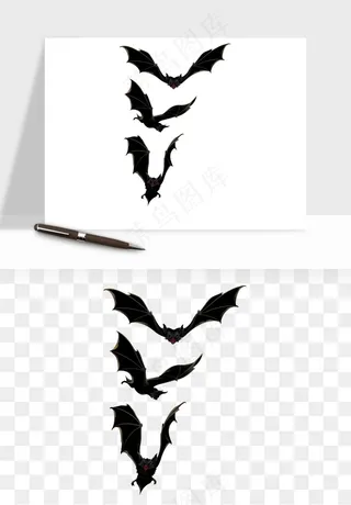 卡通蝙蝠png免抠