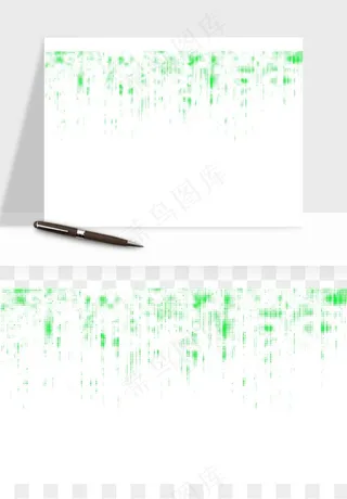 科技几何点线数字装饰png免抠