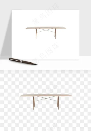 现代时尚桌子家具png免抠