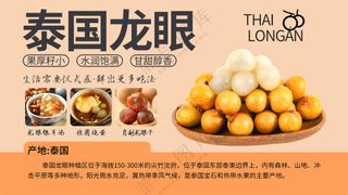 胖东来吊旗泰国龙眼吊旗图片