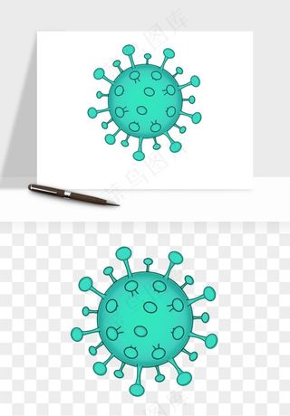 病毒细菌癌细胞png免抠