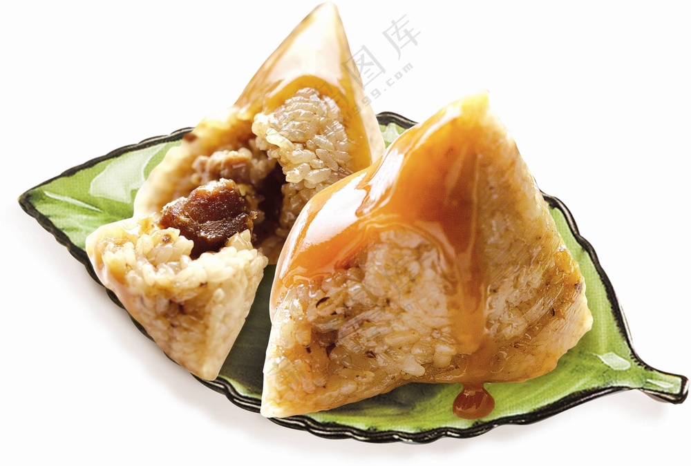 肉粽子图片包粽子裹粽籺端午节