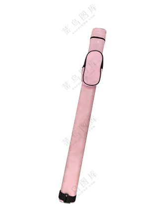 马卡龙粉色台球杆桶