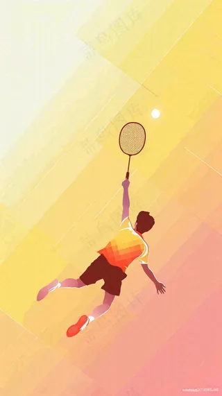 羽毛球运动培训背景
