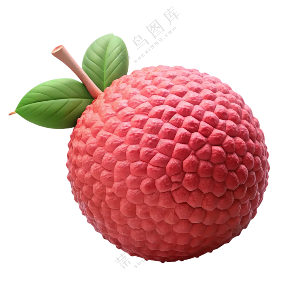 水果3D立体美味荔枝