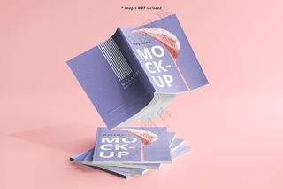 书籍杂志画册封面设计vi样机-02