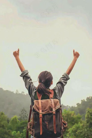 早安励志正能量简约摄影图