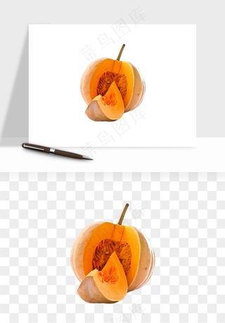 南瓜蔬菜png免抠