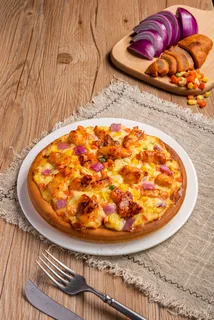 新奥尔良鸡肉披萨