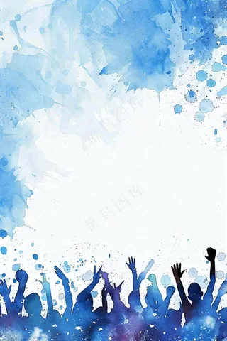 学生毕业季考试青春插画背景