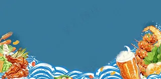 中餐美食食物背景