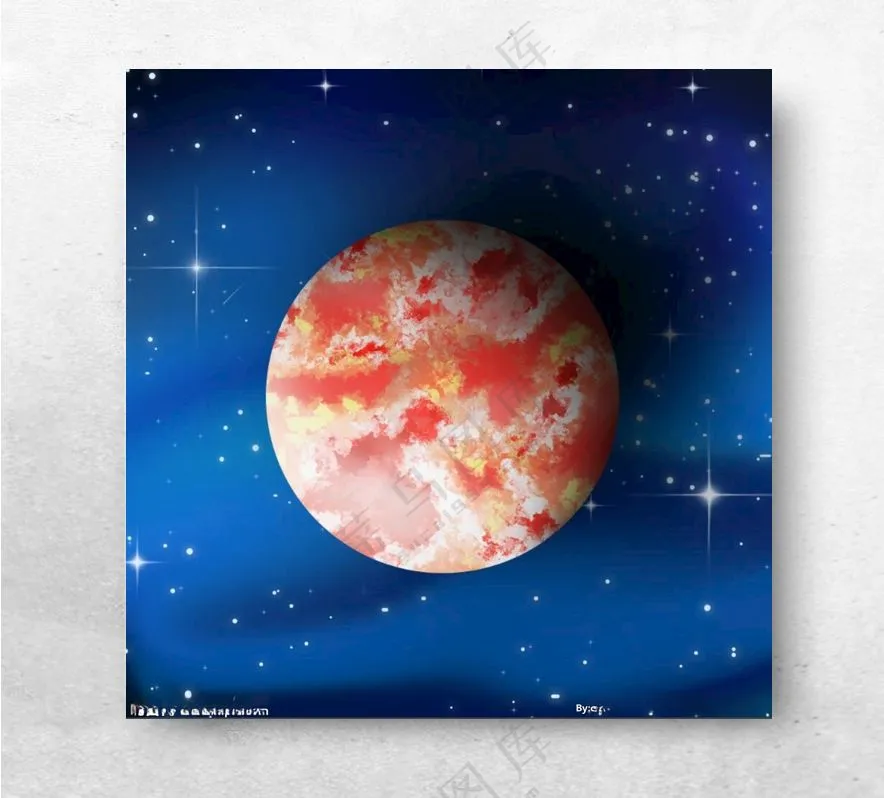 星球太阳系300DPI