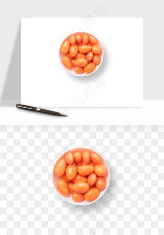 糖果糖豆彩虹糖png免抠