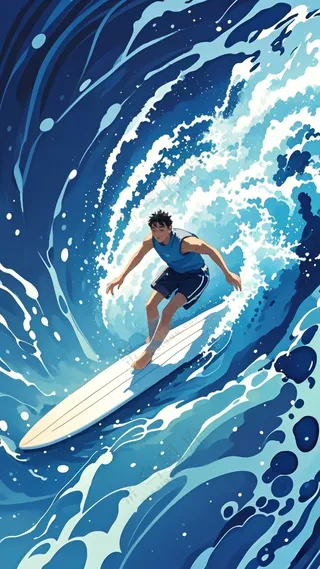 极限冲浪3  像素2300*4200