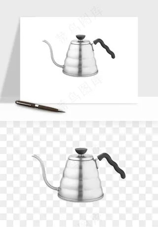开水壶png免抠