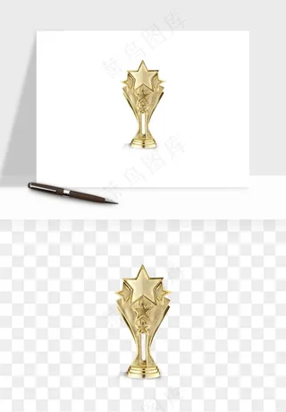 荣誉奖杯冠军金奖png免抠