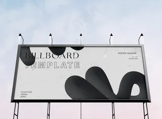 户外广告牌海报样机-06