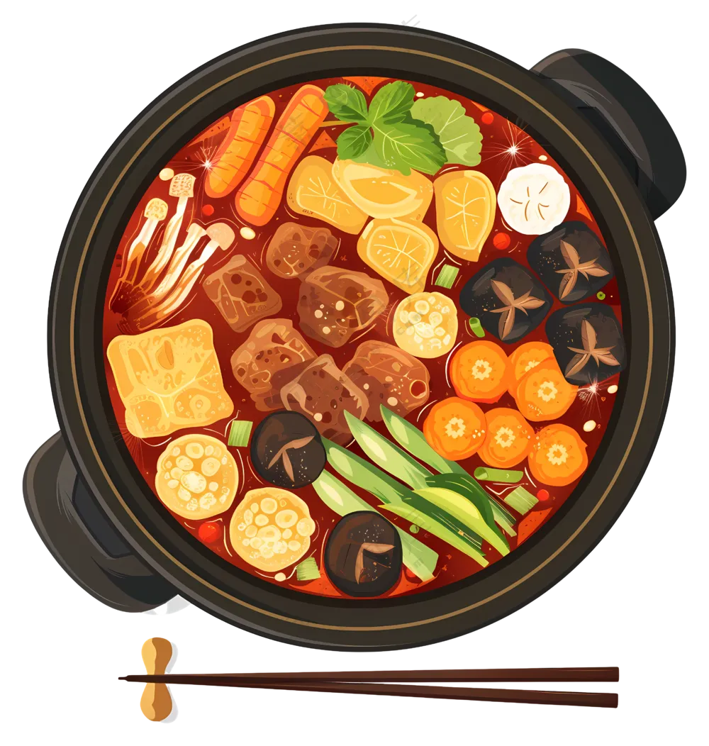 豆腐蔬菜火锅