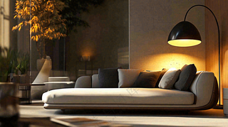 家装家居设计简约风室内装修摄影图