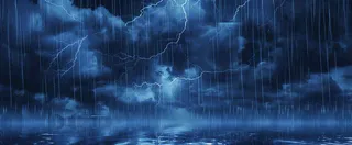 暴雨预警暴雪预警通知公告背景