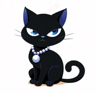 小猫猫咪宠物动物卡通插画免抠