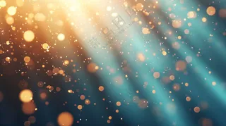 灯光柔焦散景背景