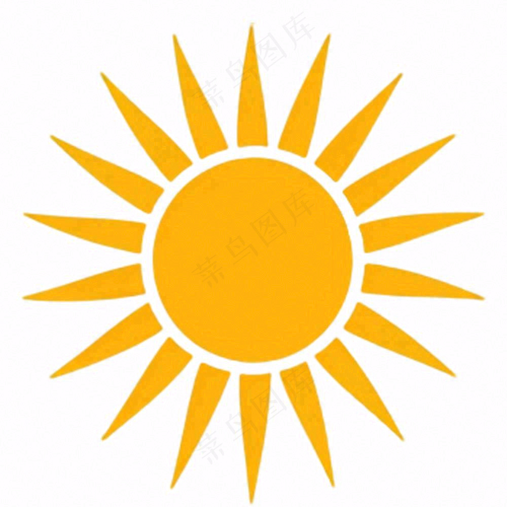 太阳天气卡通免抠