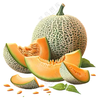 哈密瓜免抠元素
