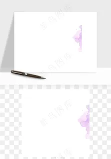 水彩泼墨涂鸦墨迹元素png免抠