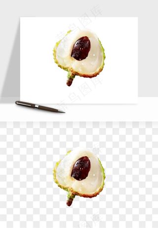 荔枝妃子笑水果png免抠