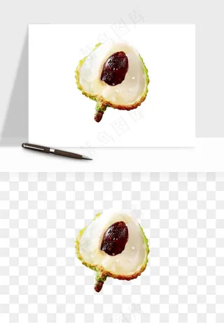 荔枝妃子笑水果png免抠