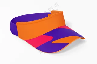 新潮遮阳帽样机空顶网球运动帽子鸭舌帽样机-4